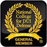 national college for dui defense member badge
