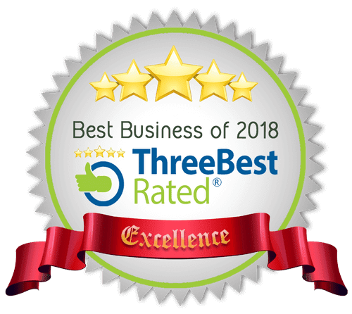 best business of 2018 ThreeBest badge